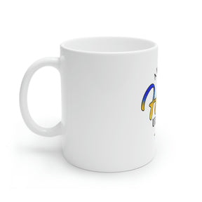 White Ceramic Mug, 11oz and 15oz