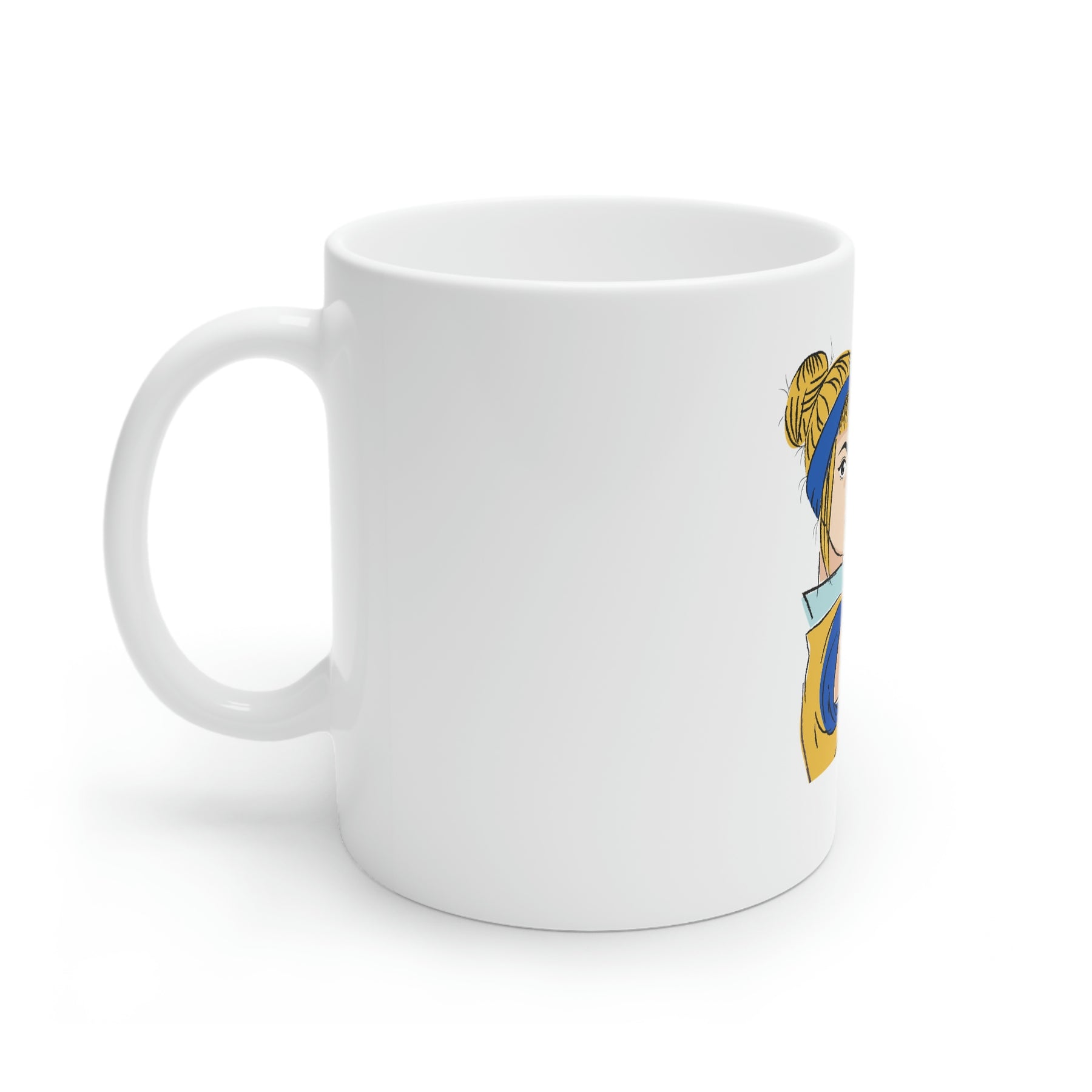 White Ceramic Mug, 11oz and 15oz